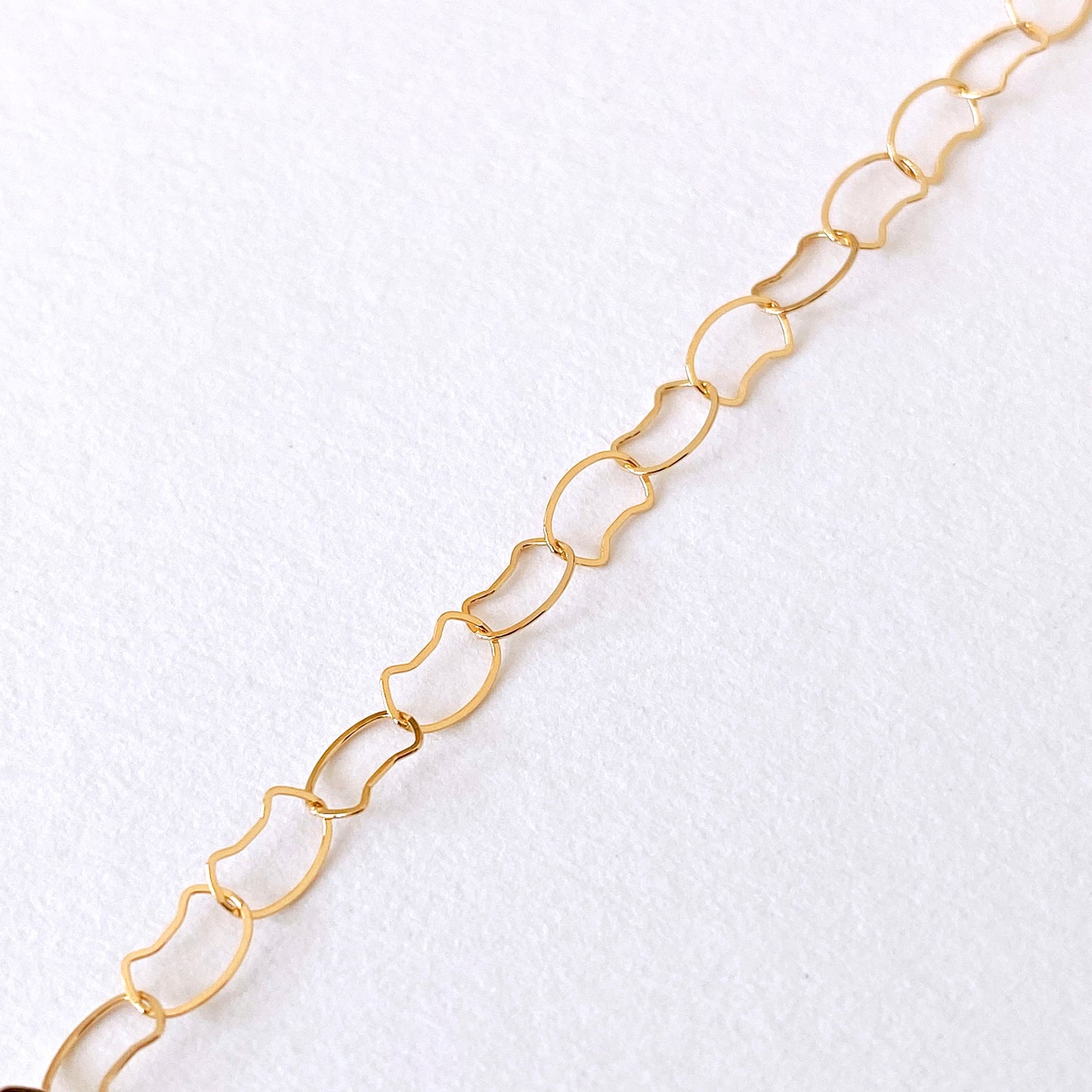 Ohta Lovely Cat Chain Bracelet (K18 Gold)