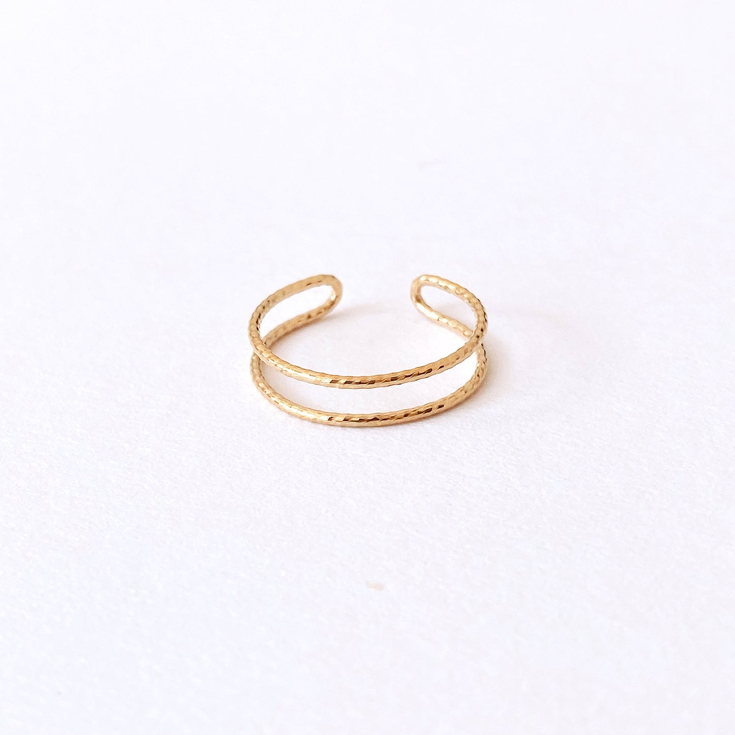 Maki Open Ring (K10 Gold)